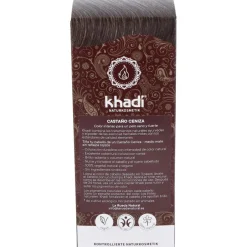 Tinte Castaño Ceniza 100% Vege 100g - Khadi