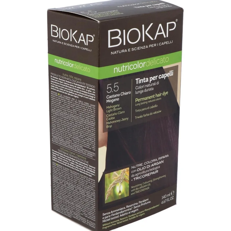 Tinte Castaño Claro Caoba 140Ml 5.5 Delicato