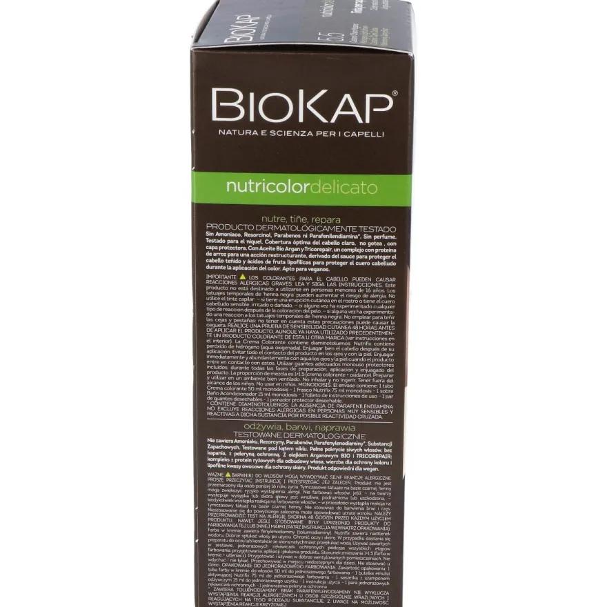 Tinte Castaño Claro Caoba 140Ml 5.5 Delicato