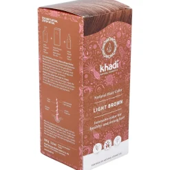 Tinte Castaño Claro 100% Veget 100g - Khadi