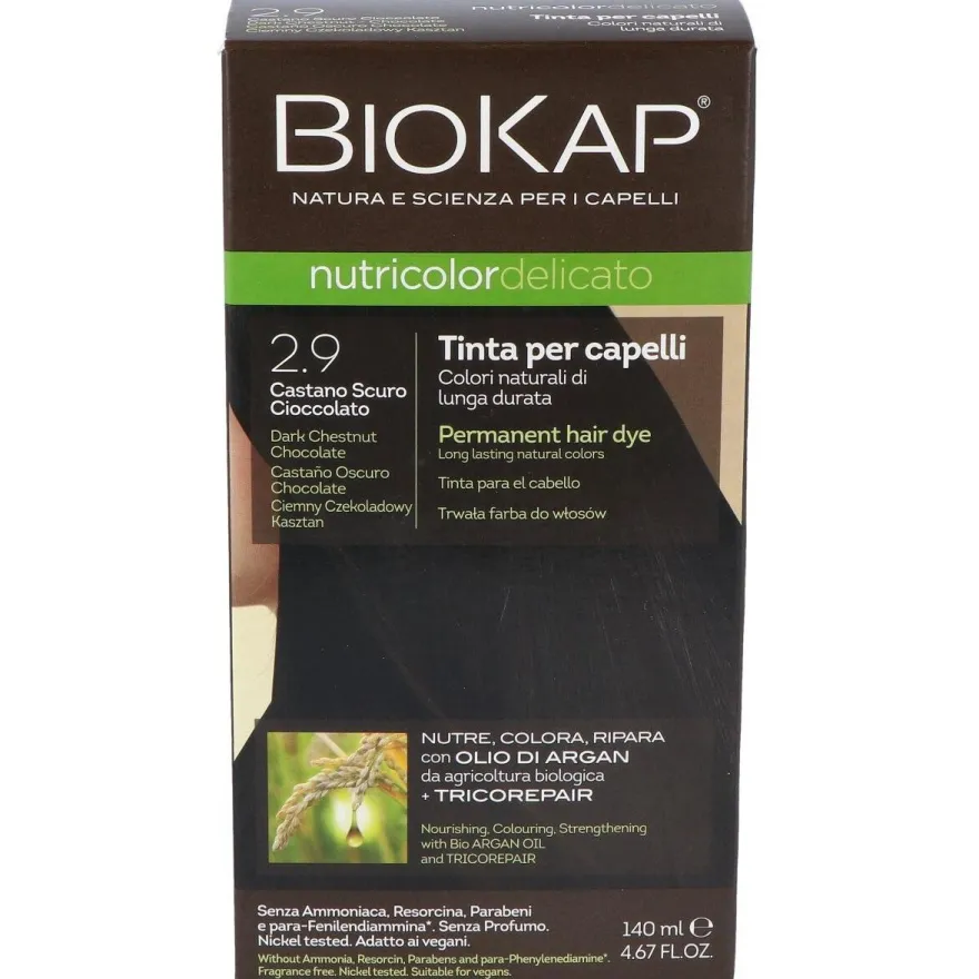 Tinte Castaño Oscuro Chocolate 140Ml 2.9 Delicato
