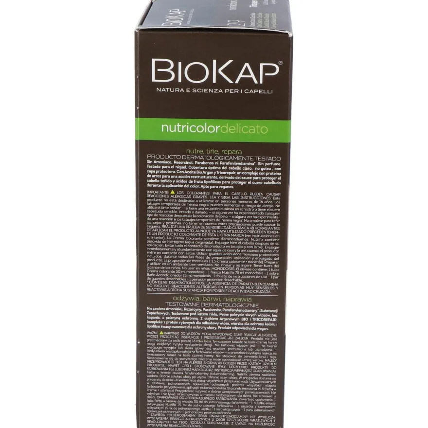 Tinte Castaño Oscuro Chocolate 140Ml 2.9 Delicato