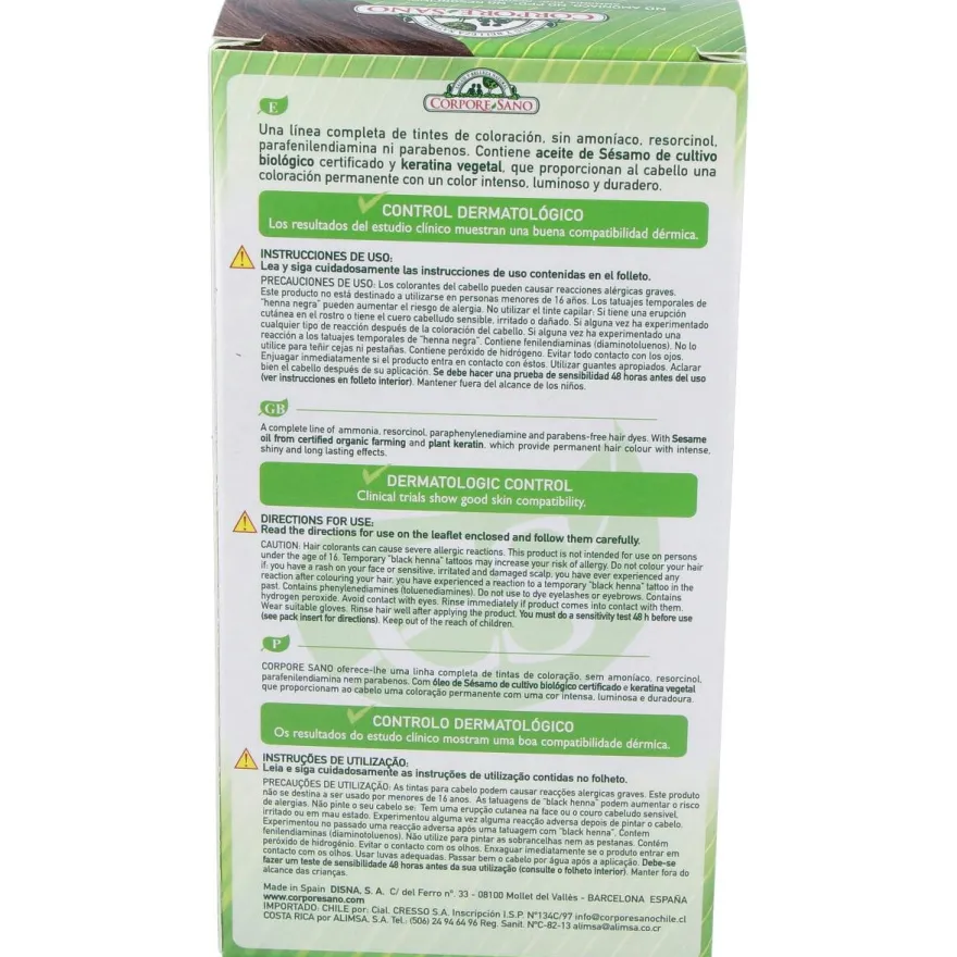 Tinte 5.7 Chocolate - Corpore Sano