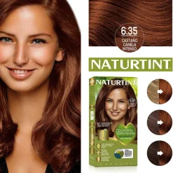 Tinte de Cabello 6.35 Castaño Canela Intenso 1ud - Naturtint