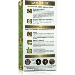 Tinte de Cabello 6.35 Castaño Canela Intenso 1ud - Naturtint