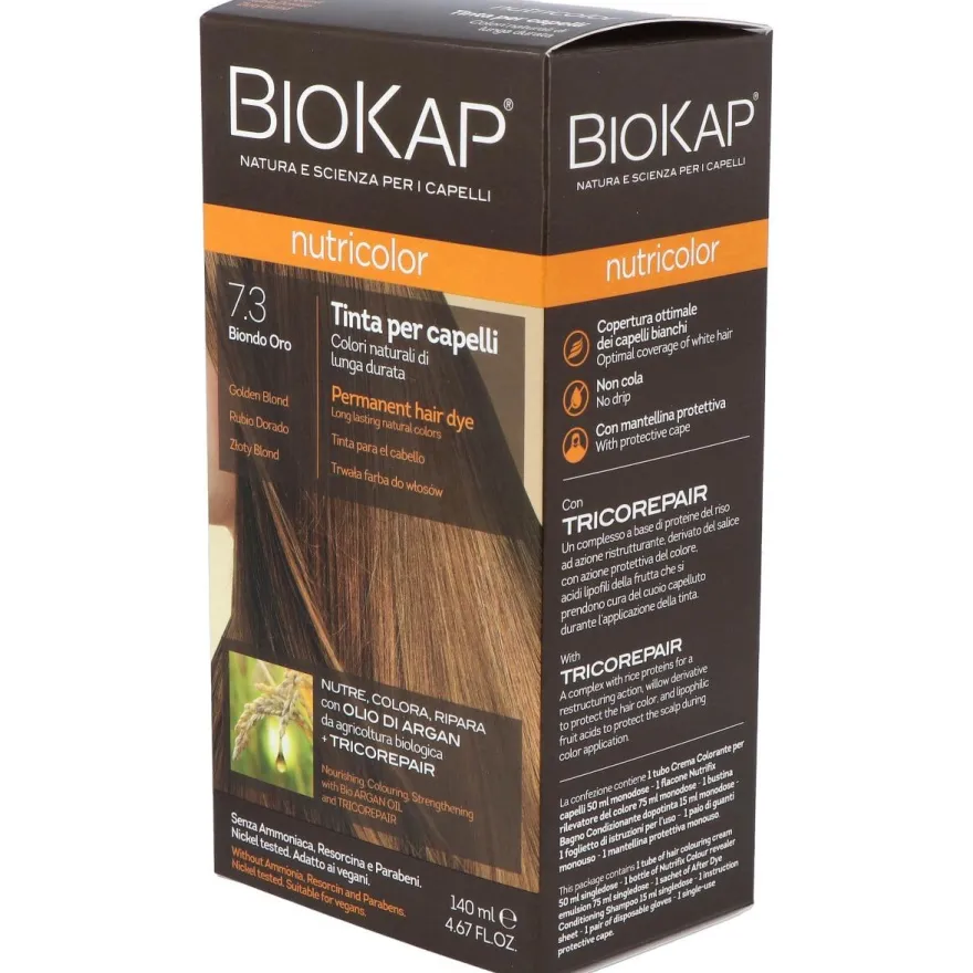 Tinte Golden Blond Dye 140Ml. Rubio Dorado ·7.3