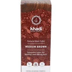 Tinte Herbal Color Castaño Medio 500gr - Khadi