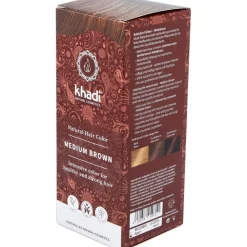 Tinte Herbal Color Castaño Medio 500gr - Khadi