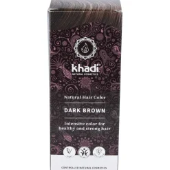 Tinte Herbal Color Castaño Oscuro 100gr. 2 - Khadi