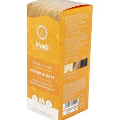 Tinte Herbal Color Rubio Medio 100gr - Khadi