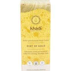 Tinte Herbal Color Rubio Toque Dorado 100gr - Khadi