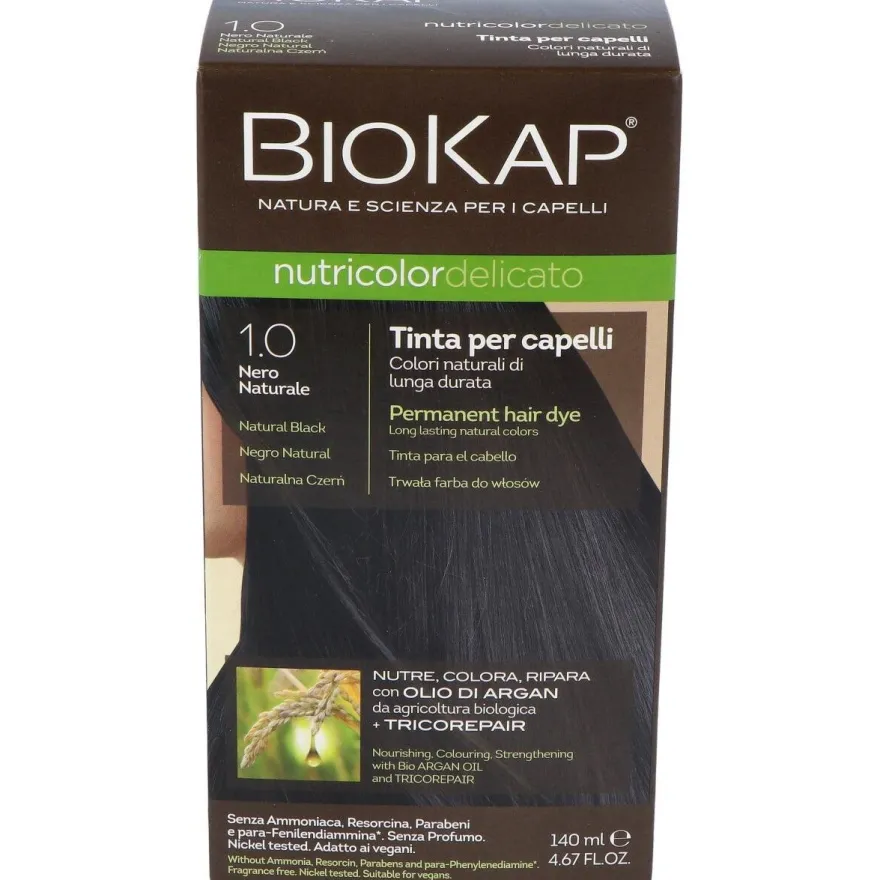 Tinte Natural Black 140Ml Negro 1.0 Delicato