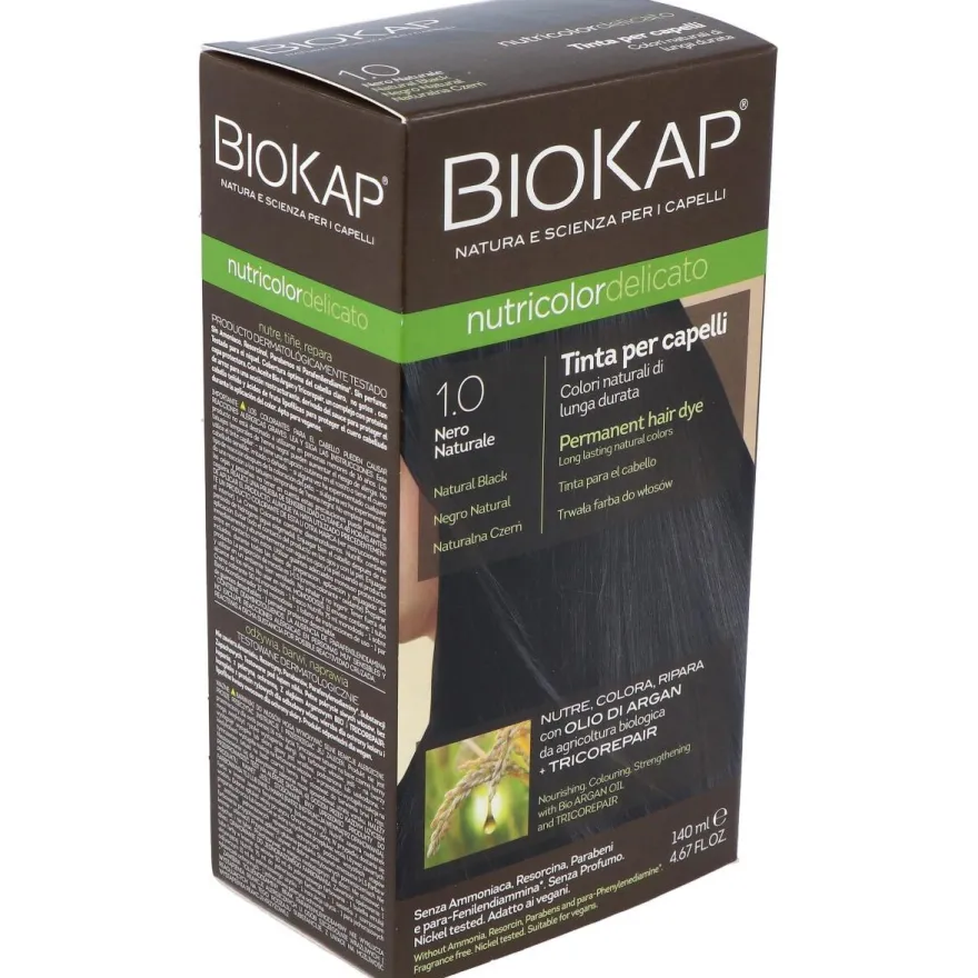 Tinte Natural Black 140Ml Negro 1.0 Delicato
