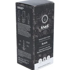 Tinte Negro Herbal 100% Vegeta 100g - Khadi