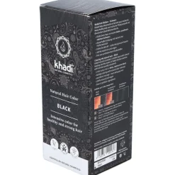 Tinte Negro Herbal 100% Vegeta 100g - Khadi