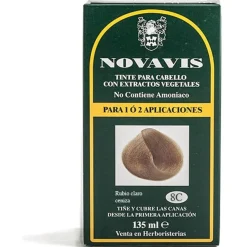 Tinte Novavis 8c Rubio Claro Ceniza 120ml - Novavis