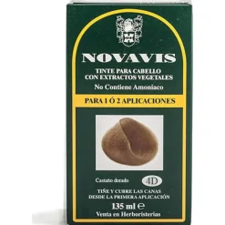 Tinte Novavis 4D Castaño Dorado 120Ml.
