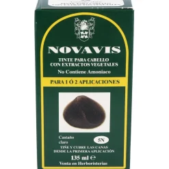 Tinte Novavis 5N Castaño Claro 120Ml