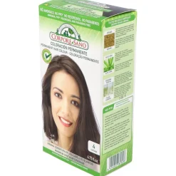 Tinte Permanente Nº 4 Castaño140ml - Corpore Sano