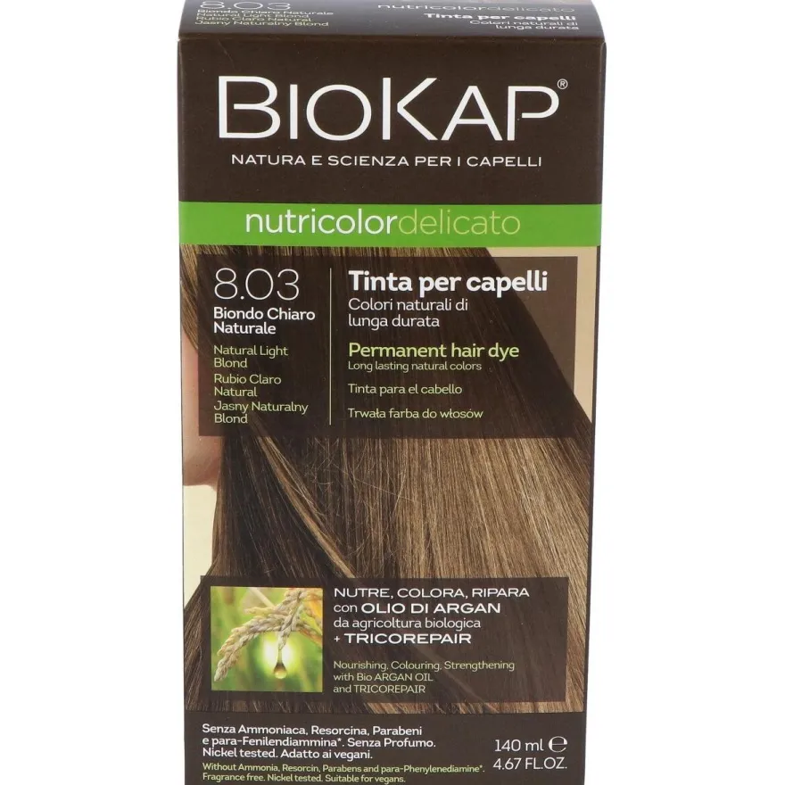 Tinte Rubio Claro Natural 140Ml. 8.03 Delicato