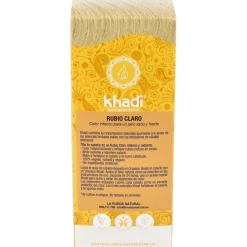 Tinte Rubio Claro 100% Vegetal 100g - Khadi