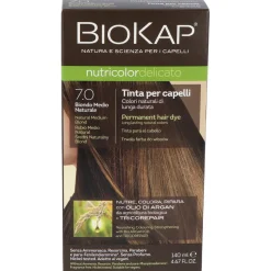 Tinte Rubio Medio Natural 140Ml. 7.0 Delicato