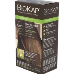 Tinte Rubio Medio Natural 140Ml. 7.0 Delicato