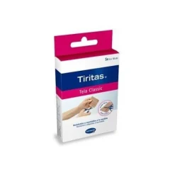 Tiritas Classic - Aposito Adhesivo (5 Unidades 10 Cm X 6 Cm Con Tijera)