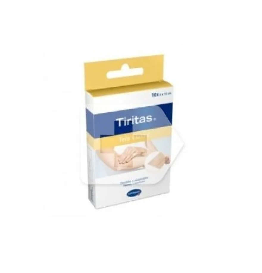 Tiritas Flexible - Aposito Adhesivo (10 Unidades 10 Mm X 6 Mm)
