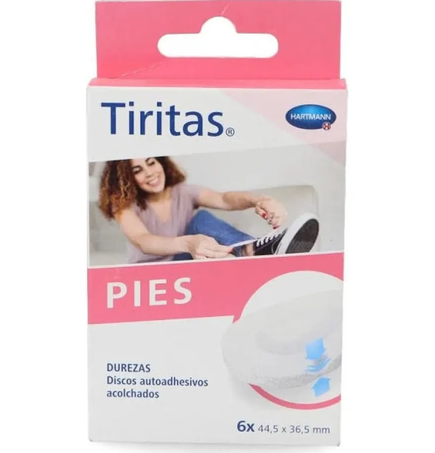 Tiritas Pies Durezas (44.5 X 36.5 mm 6 U) - Europea Pgc
