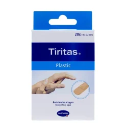 Tiritas Plastic - Aposito Adhesivo (20 Unidades 72 mm X 19 Mm) - Laboratorios Hartmann