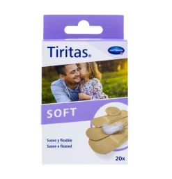 Tiritas Soft - Aposito Adhesivo (20 Unidades 4 Tamaños) - Laboratorios Hartmann