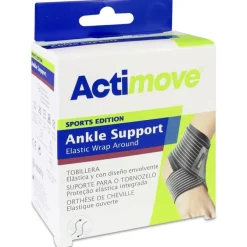 Tobillera Elástica con Cincha Estabilizadora Talla S, 1 Unidad - Actimove