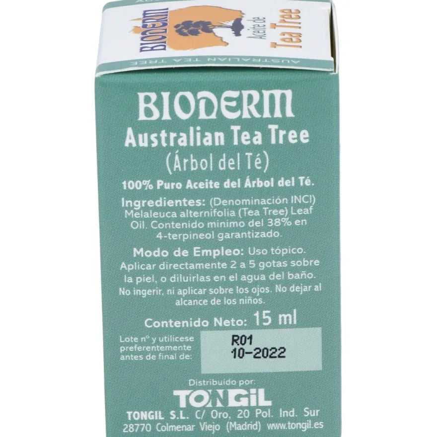 Tongil Bioderm Árbol Del Té 100% Puro 15Ml