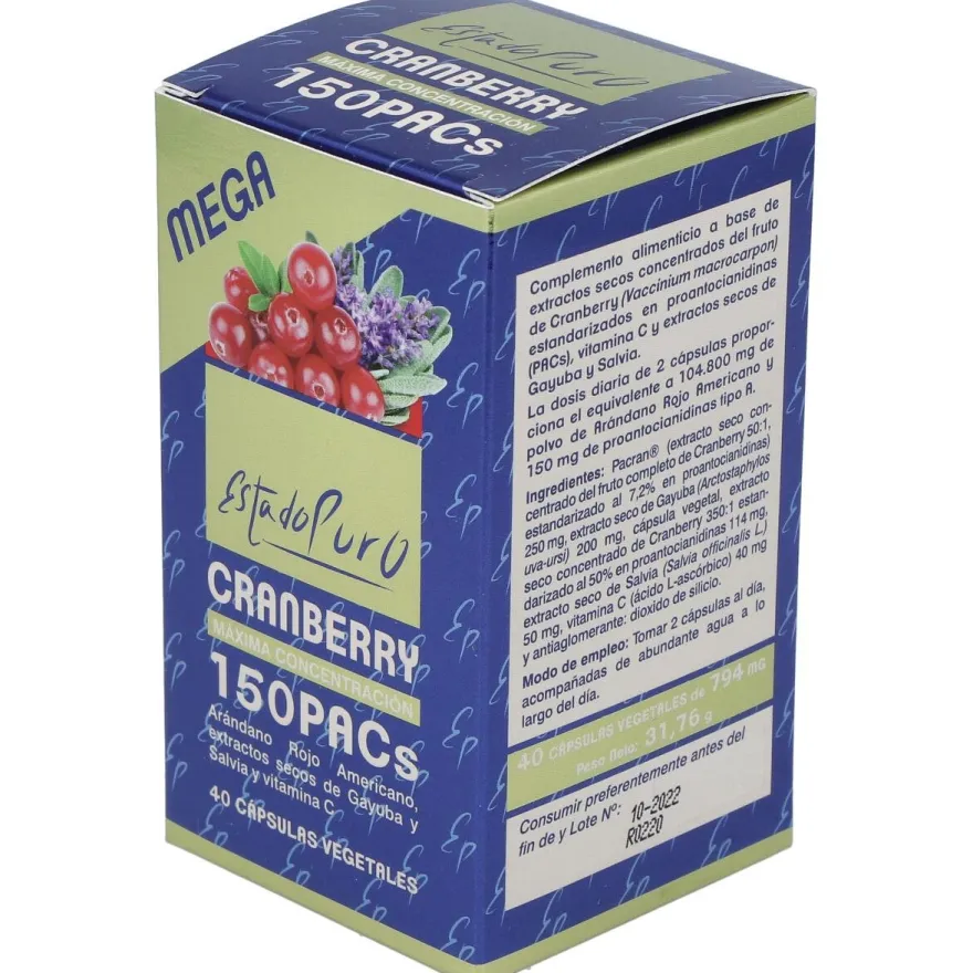 Tongil Estado Puro Cranberry Mega 150Pacs 40Caps