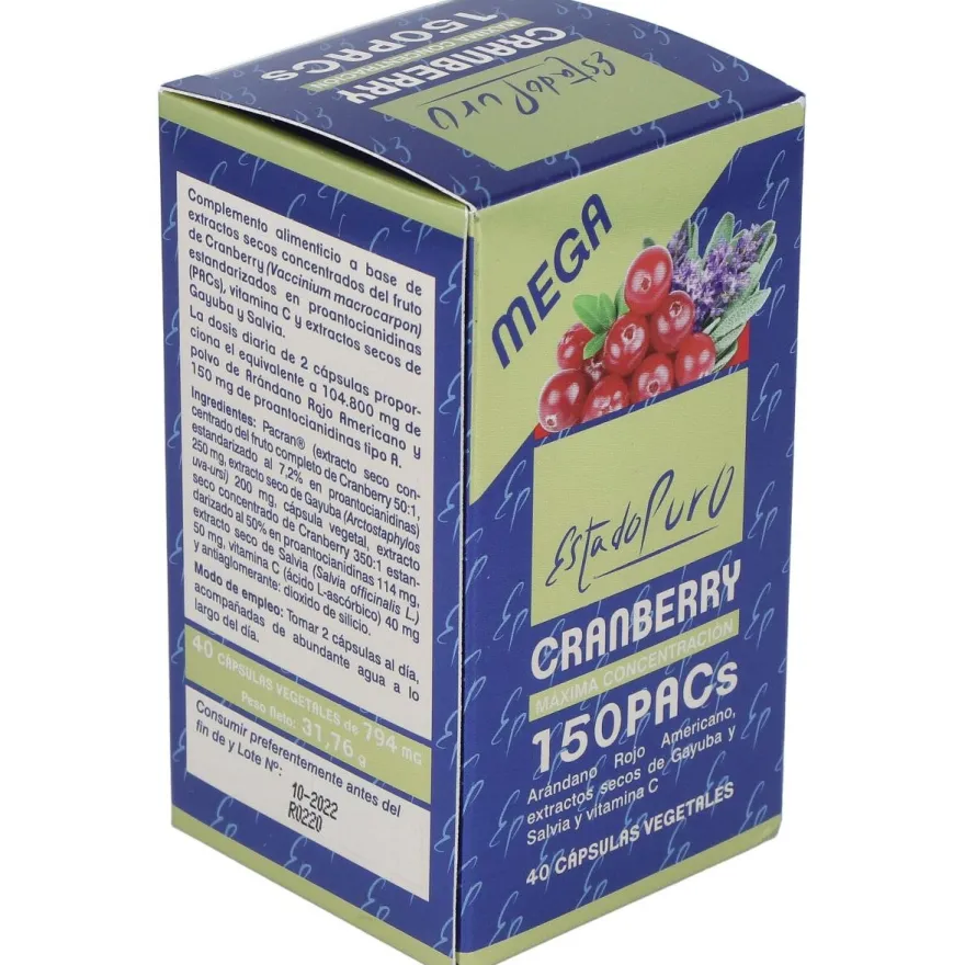 Tongil Estado Puro Cranberry Mega 150Pacs 40Caps