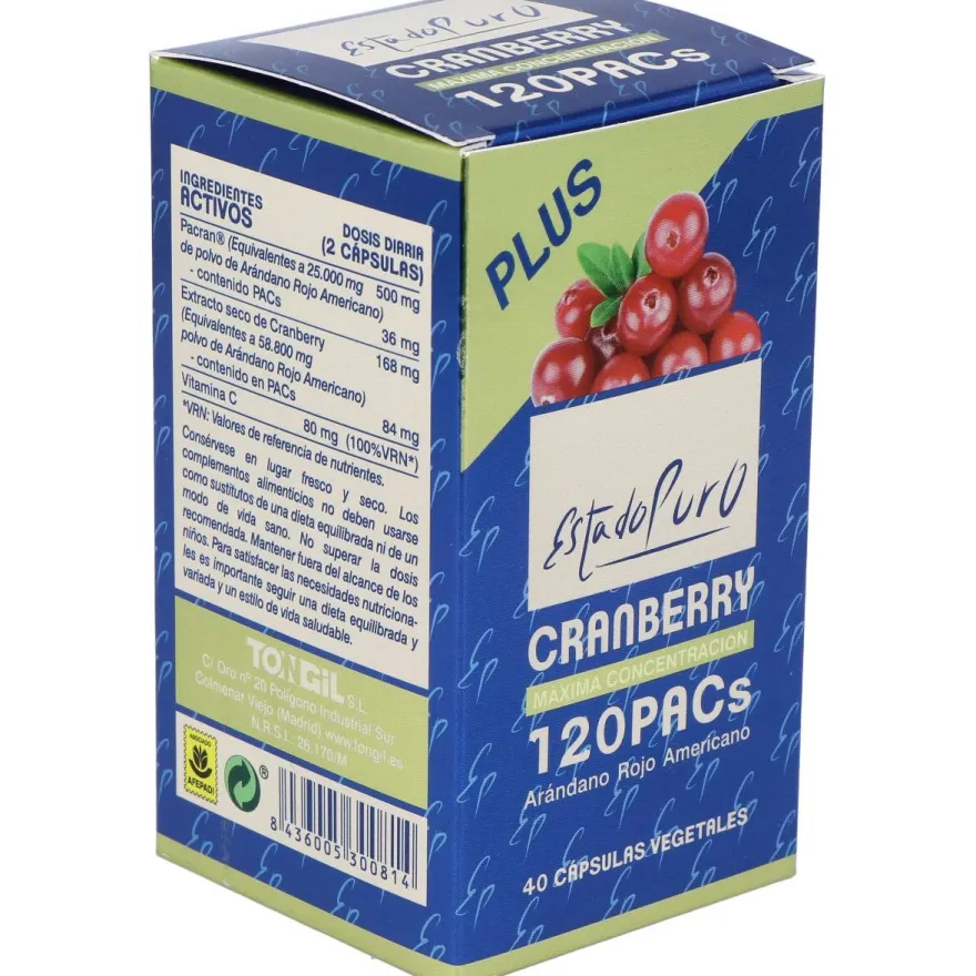 Tongil Estado Puro Cranberry 120 Pacs 40Caps