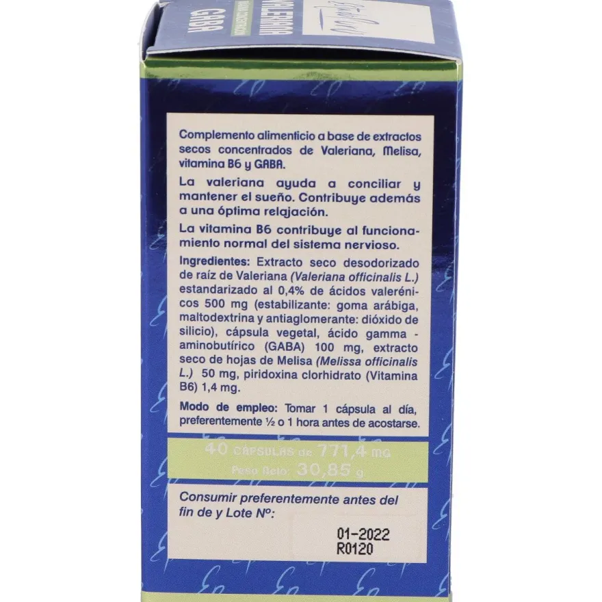 Tongil Estado Puro Valeriana Gaba 40Caps