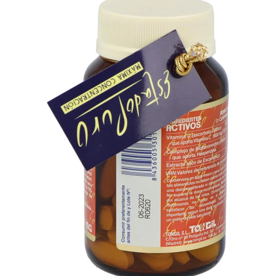 Tongil Estado Puro Vitamina C-1000 No Ácida 100Comp