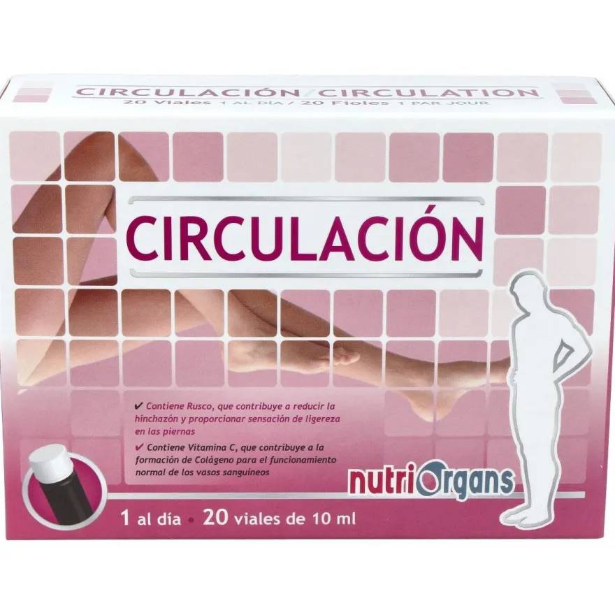 Tongil Nutriorgans Circulación 20Viales