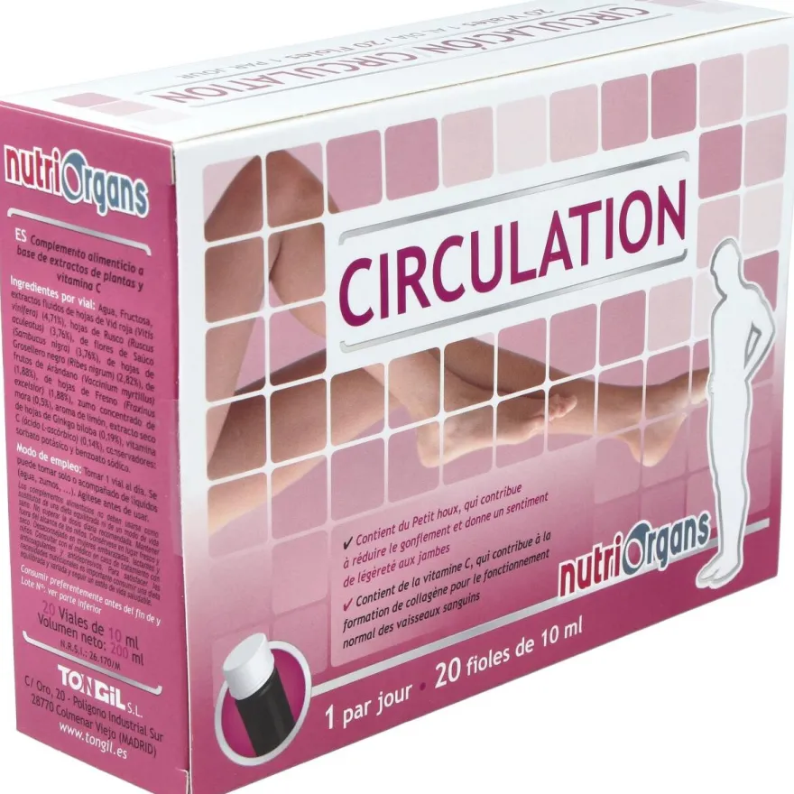 Tongil Nutriorgans Circulación 20Viales