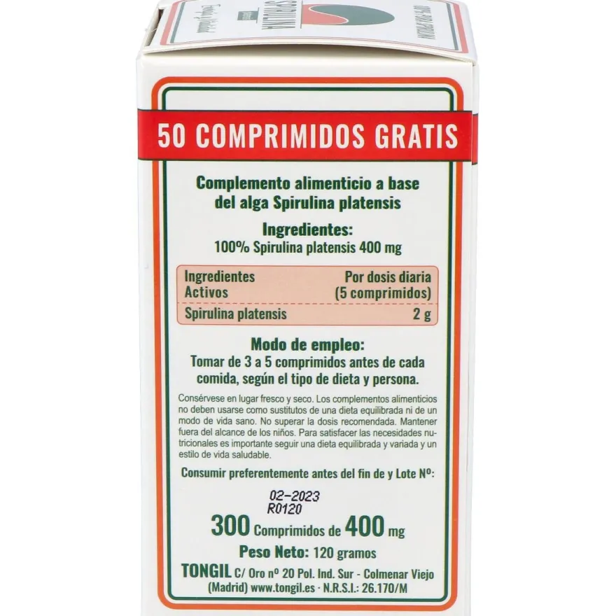 Tongil Spirulina 300Comp