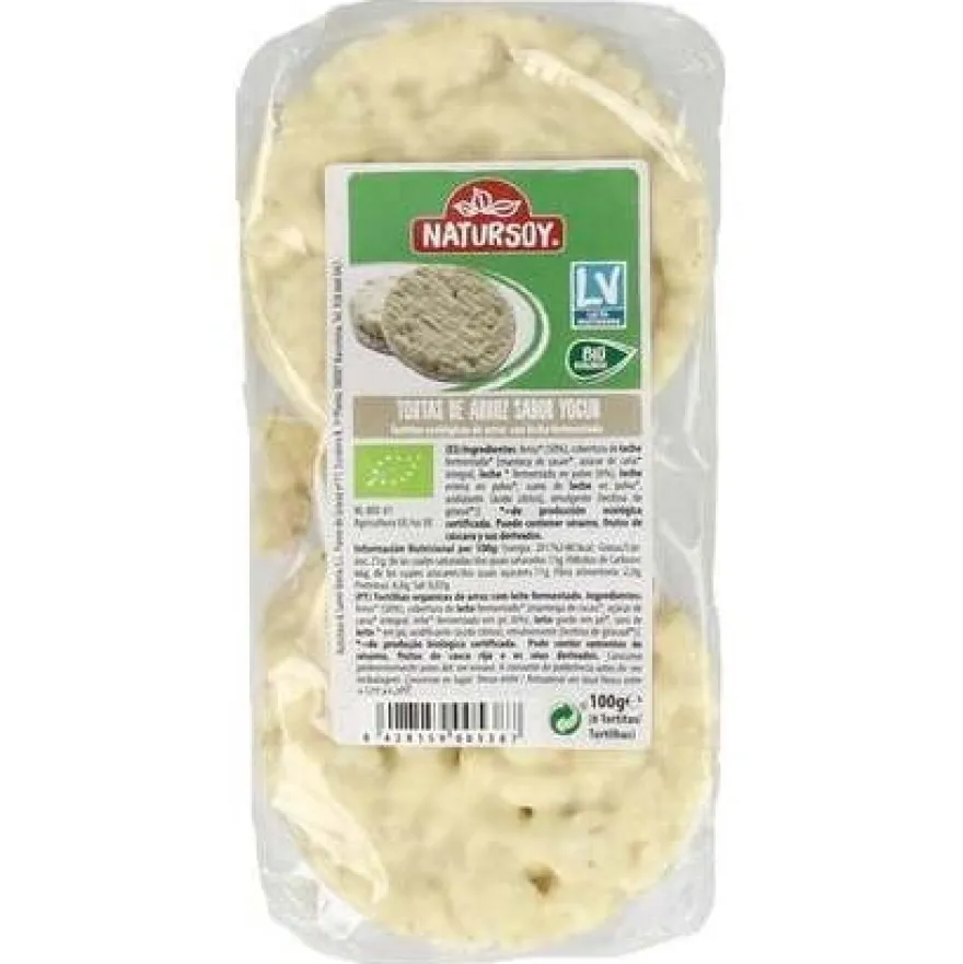 Tortas de Arroz con Yogur 100g - Natursoy