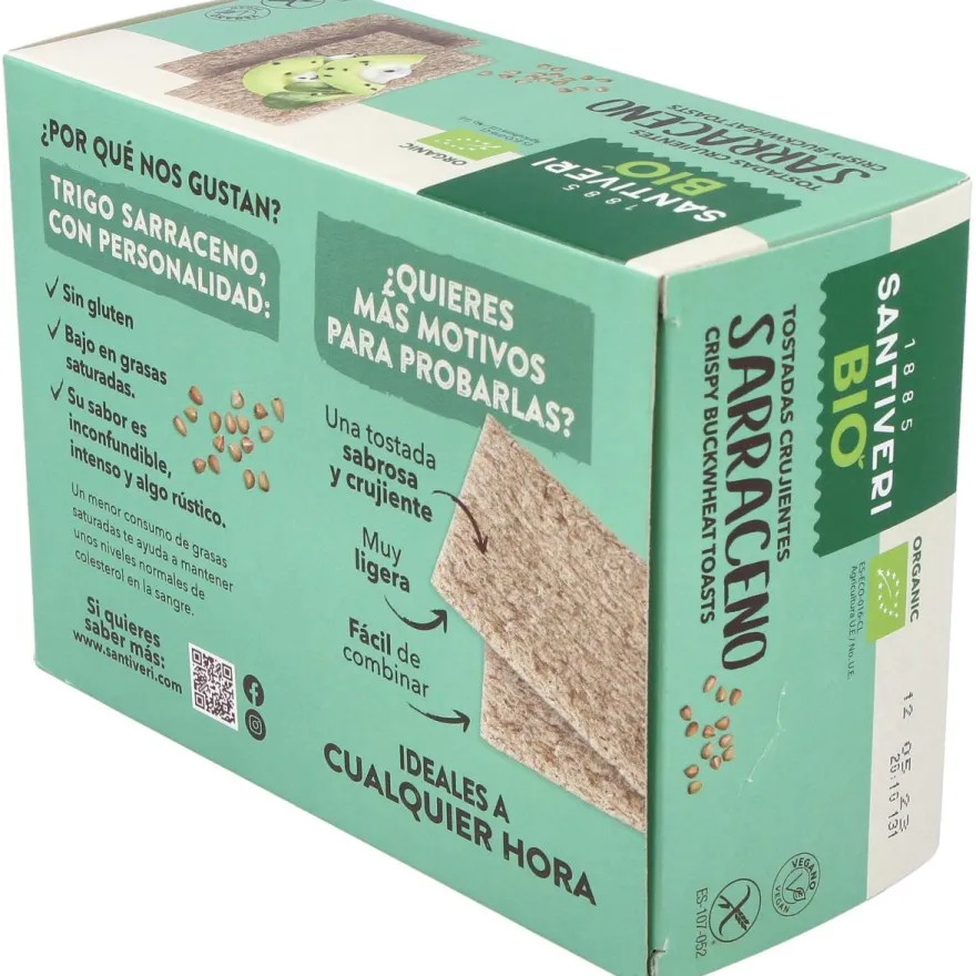Tostadas De Trigo Sarraceno 100Gr. Bio