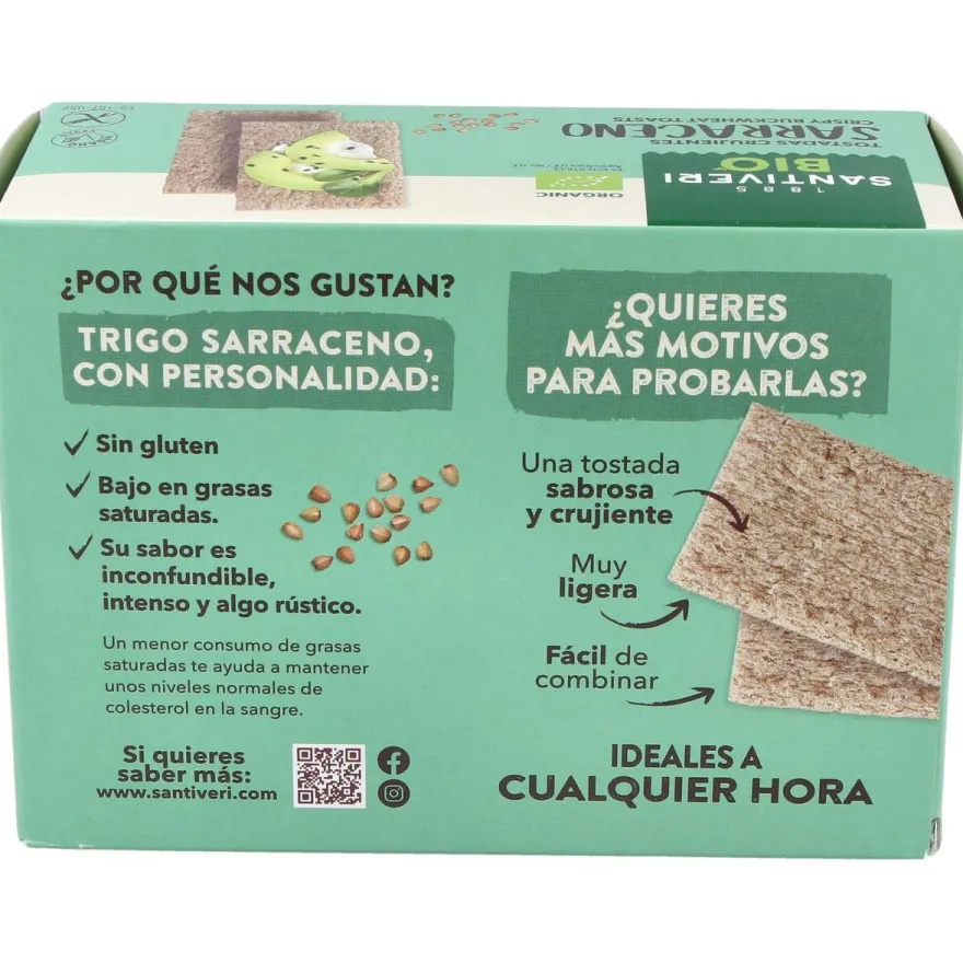 Tostadas De Trigo Sarraceno 100Gr. Bio