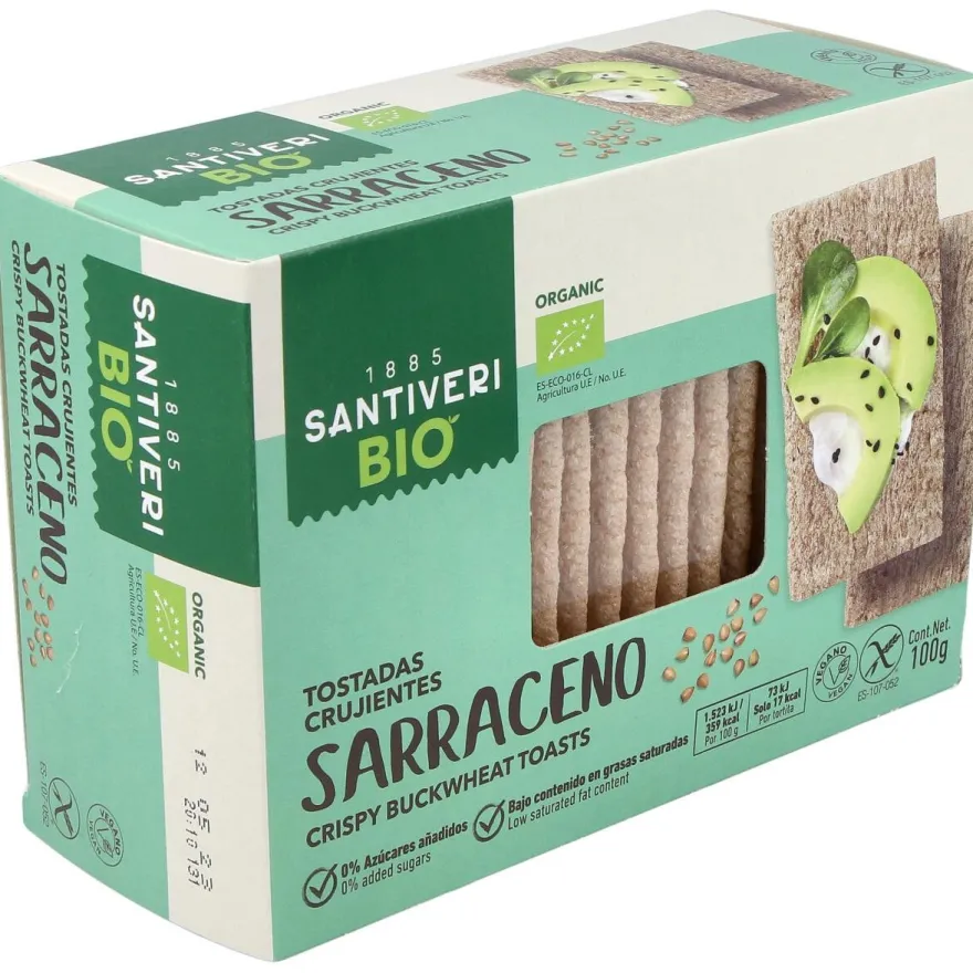 Tostadas De Trigo Sarraceno 100Gr. Bio