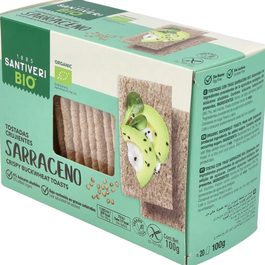 Tostadas De Trigo Sarraceno 100Gr. Bio