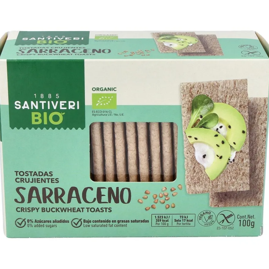 Tostadas De Trigo Sarraceno 100Gr. Bio