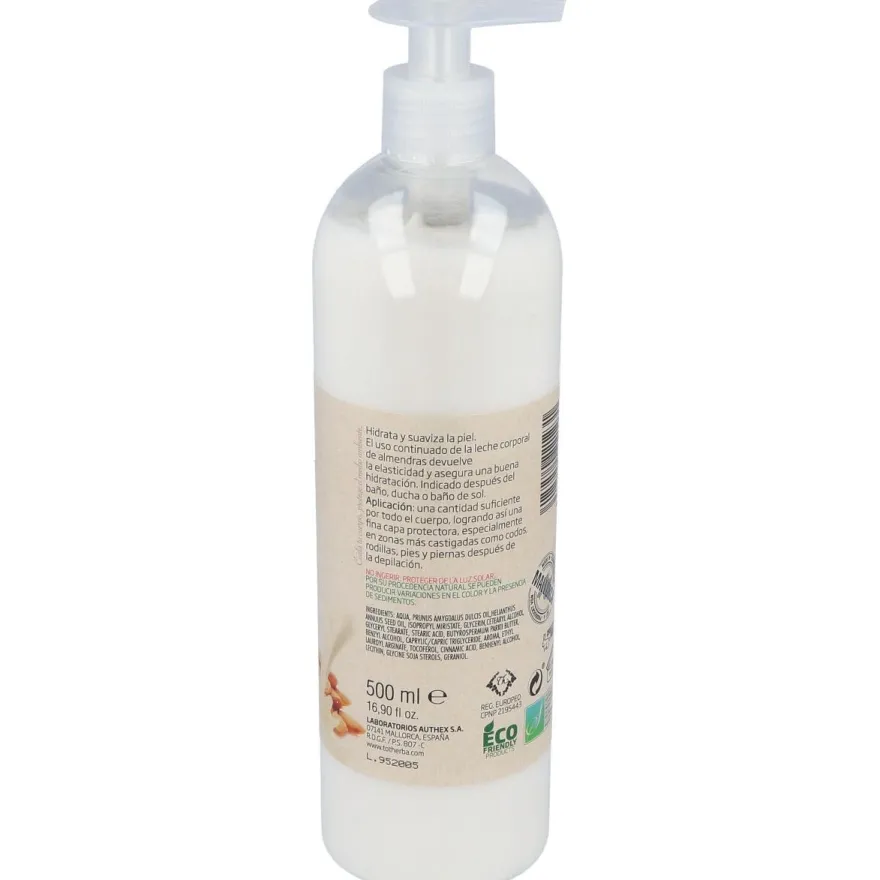 Tot Herba Leche Corporal de Almendras 500ml - Tot Herba-authex