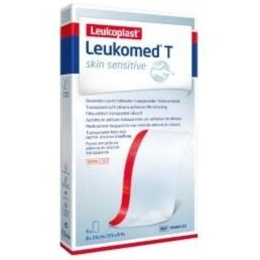 T Plus Skin Sensitive Apósitos 8cmx15cm 5u - Leukomed